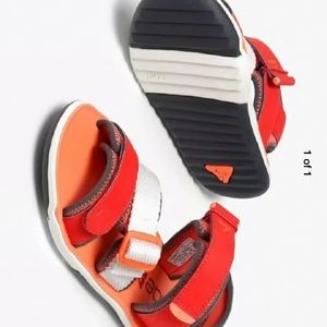 Plae Wes sandal size 13, Voltage red, new in box